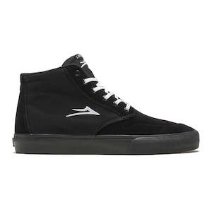 Clothing: Lakai Riley 3 High Black / Black / Suede