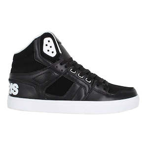 Clothing: Osiris CLONE - BLACK/BLACK/WHITE