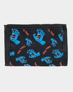 Clothing: Santa Cruz Screaming Hand All Over Boys Wallet