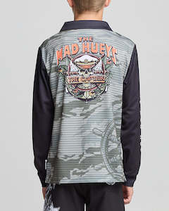 Clothing: The Mad Hueys THE ISLAND CAPTAIN | YOUTH UPF 50+ FISHING JERSEY