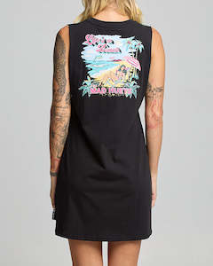 The Mad Hueys LIFES A BEACH | WOMENS MUSCLE DRESS