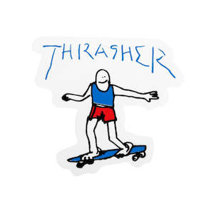 Clothing: Thrasher Gonz Logo Sticker