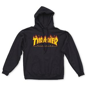 Thrasher Flame Logo Hoodie