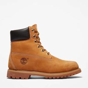 Timberland Women's 6-inch Premium Waterproof Boots - Wheat Nubuck