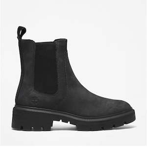 Timberland Womens Cortina Valley Chelsea Boots Black