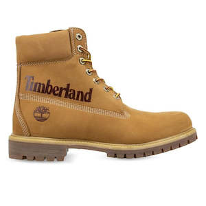 Timberland Mens 6 Inch Premium Waterproof Boot - Wheat Nubuck