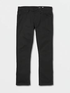 Volcom Vorta Slim Fit Jeans Black / Black