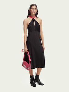 Maison Midi Halter Dress