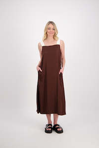 Briarwood Prue Dress-chocolate