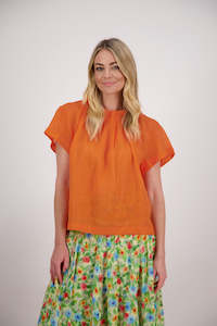 Womenswear: BRIARWOOD PIA TOP-ORANGE