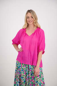 Womenswear: BRIARWOOD PERCY TOP-FUSCHIA