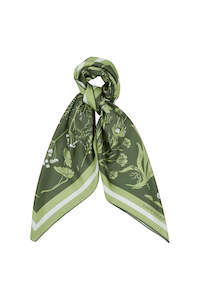 KAREN WALKER WILDFLOWERS CLASSIC SILK SCARF