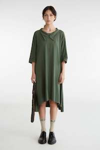 Womenswear: ZAMBESI A-FRAME DRESS-PINE