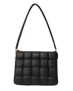 Saben Matilda Shoulder Bag-black Woven