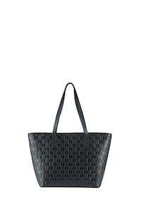 Karen Walker Monogram Tote-black