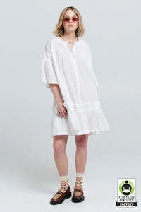 Karen Walker Glade Dress-off White