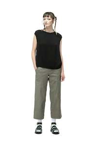 Womenswear: NOMD SERVICE TROUSER-GREEN SMOKE