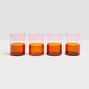 Womenswear: FAZEEK TWO TONE GLASSES-PINK&AMBER