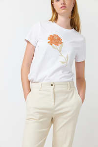 SYLVESTER DESERT ROSE T-SHIRT-WHITE