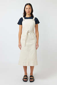 SYLVESTER UTILITY DRESS SS24-CHALK