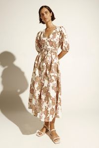 ZOE KRATZMANN EBB DRESS-CREAM