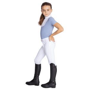 Maximilian Equestrian YR Reflection Breeches (White)