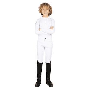 Maximilian Equestrian YR Performance Breeches (White)