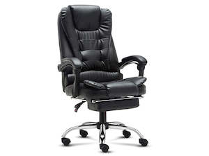 Percy Massage Office Chair PU Black