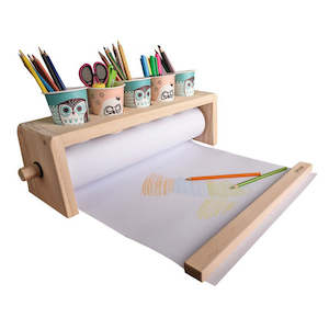 DS BS Wooden Drawing Paper Roll Dispenser 10M X 44CM