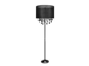 Internet only: Svart Crystal Floor Lamp