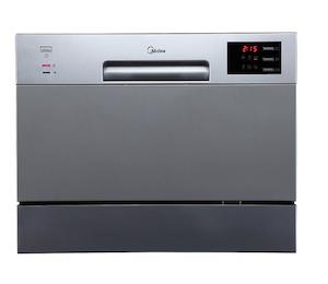 Internet only: MIDEA DISHWASHER SILVER 6 PLACE SETTING BENCH TOP