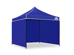 Internet only: Gazebo C Silver coated roof 3x3m Blue