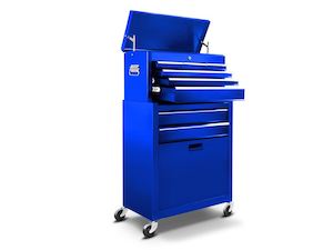 Internet only: Tool Cabinet Combo Set Blue