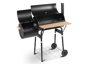 Internet only: BBQ GRILL AND SMOKER 2IN1