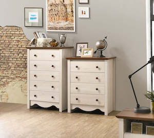 Internet only: Walden 5 Drawers Chest x 2