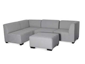 DS NZ made Andy corner sofa kido Steel