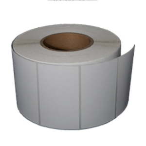 101mm x 60mm, Direct Thermal, Plain White, 76mm Core