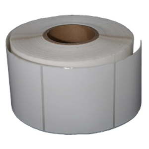 99mm x 99mm, Direct Thermal, Plain White, 76mm Core