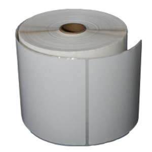 99mm x 99mm, Direct Thermal, Plain White, 40mm Core