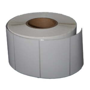 101mm x 73mm, Gloss, Plain White, 76mm Core