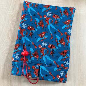 Internet only: Insulated Bottle Cover 1L Nutricia Bottle - made from Spider-Man Fabric