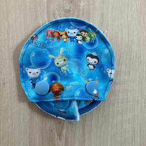 Covered Tube Pads - made from The Octonauts Fabric