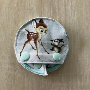 Covered Tube Pads - made from Bambi Fabric