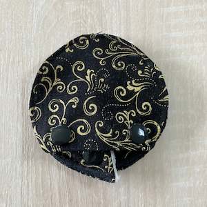 Black and Gold - Covered Tube Pads