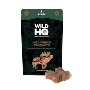 WildHQ Venison Medallions for Puppies - 1.36kg