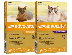 Advocate Topical Flea and Worm Treatment for Cats