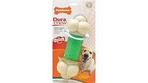 Nylabone Dura Chew Double Action - Bacon Flavoured, Super Size