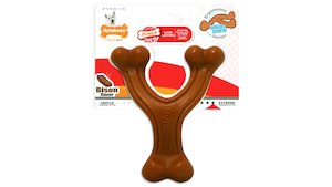 Nylabone Power Chew Wishbone - Bison Flavour, Regular Size