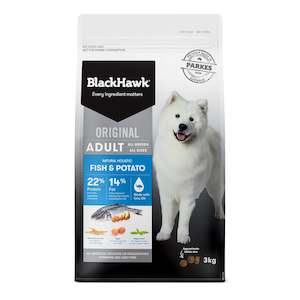 Black Hawk Fish & Potato for Adult Dogs