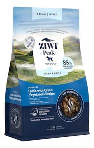 Ziwi Peak Steam & Dried Lamb with Green Vegetables for Dogs